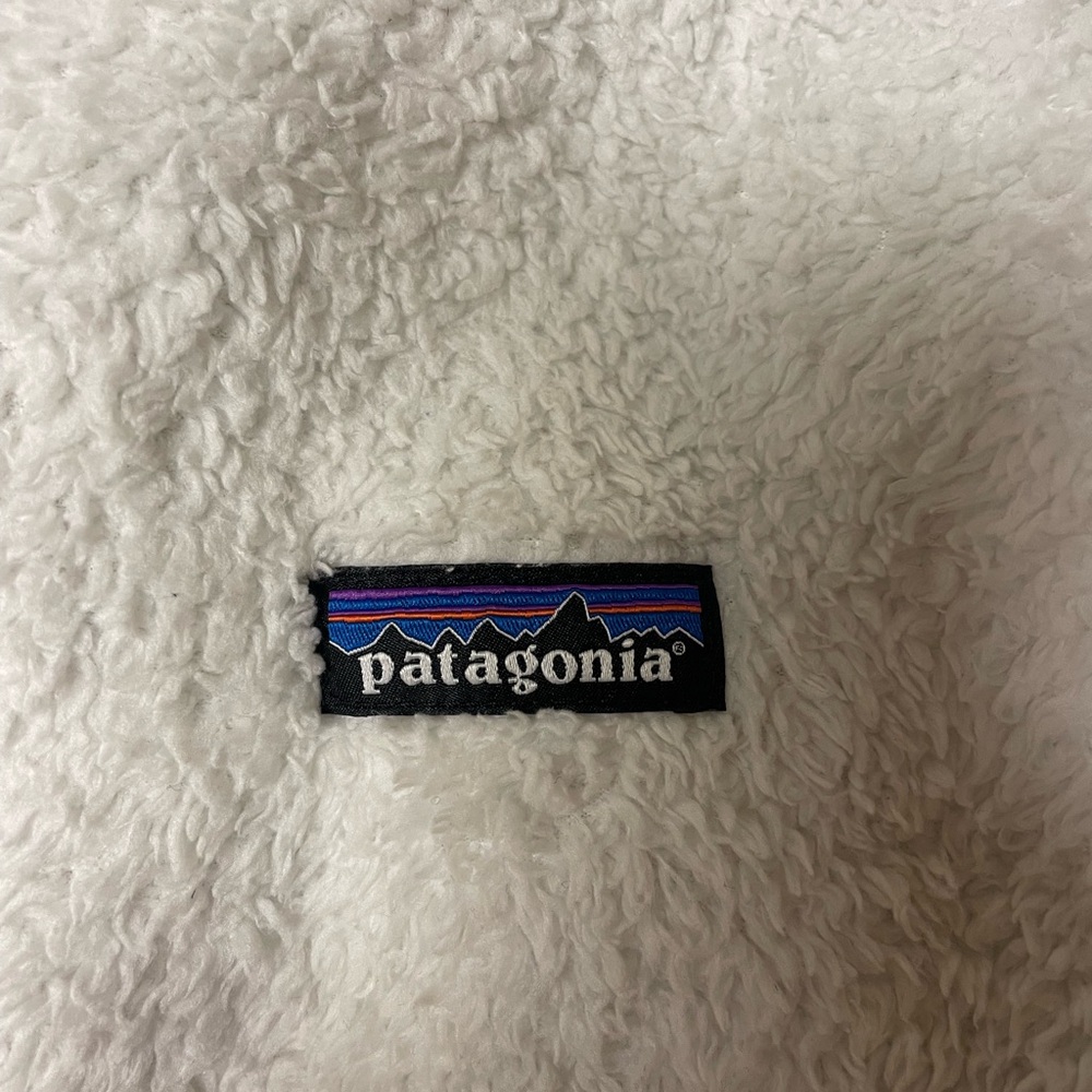 Patagonia Off-White Fleece Vest - Picture 4 of 5